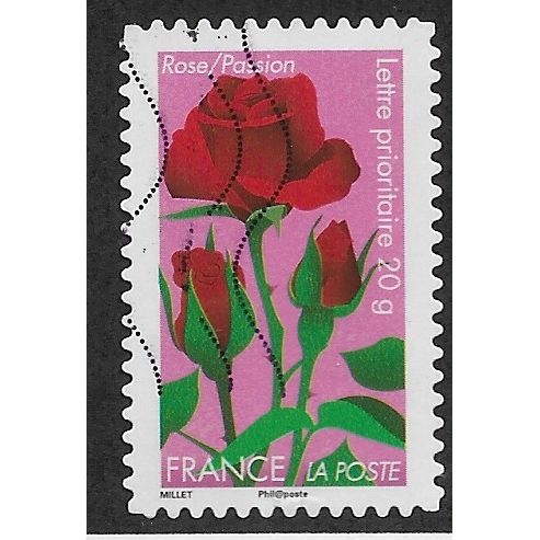 FRA 2012 (60c)(S/A) 'FLOWERS - ROSES ' FINE USED (EBID56-722)