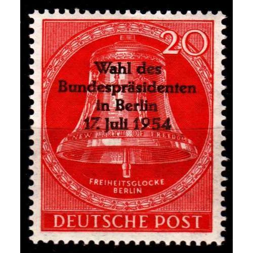 GERMANY BERLIN [1954] MiNr 0118 ( **/mnh ) [La]