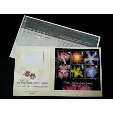 Britain The Royal Horticulture Society 2004 Flower Flora Plant (FDC)