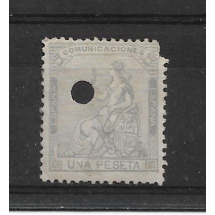 Spain.SG214a 1p Lilac.Mounted Mint.Feb22