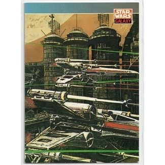 STAR WARS ' GALAXY series 1 ' card # 133 (1993)