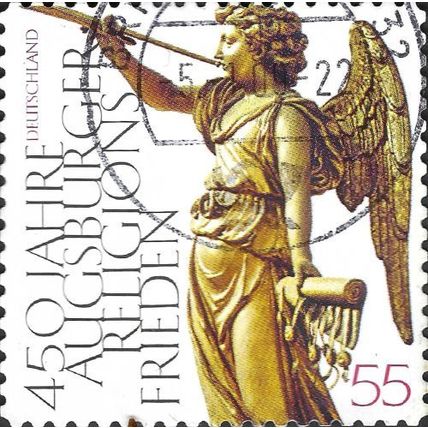 GERMANY, Peace of Augsburg, 450 years, white 2008, 0.55, #3