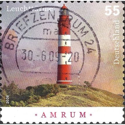 GERMANY, Lighthouses, Amrum, pink 2008, 0.55, #3