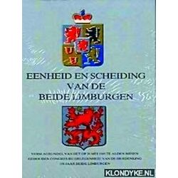 Eenheid En Scheiding Van De Beide Limburgen
