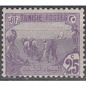 Tunisie 1921 Michel 75 Neuf ** Cote (2005) 0.40 € Paysan avec charrue