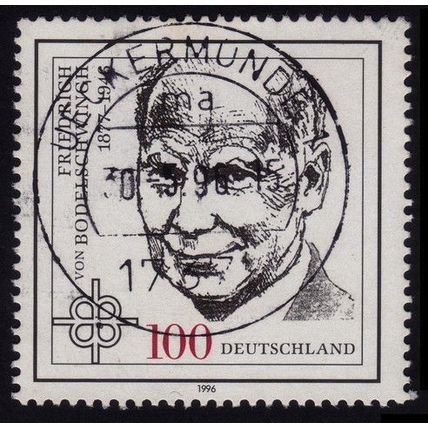 GERMANY 1996 Friedrich von Bodelschwingh 100pf Sc#1916 - USED @M605