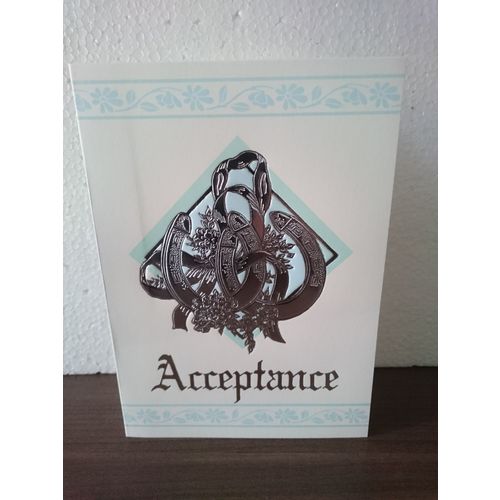 Wedding Acceptance Card #2