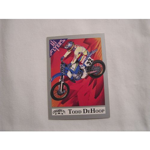 Todd DeHoop 1991 Champs Hi Flyers Motocross NO. 118