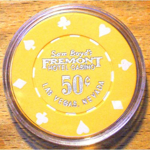 50 Cent Fremont Casino Chip - Las Vegas, Nevada - Sam Boyd's