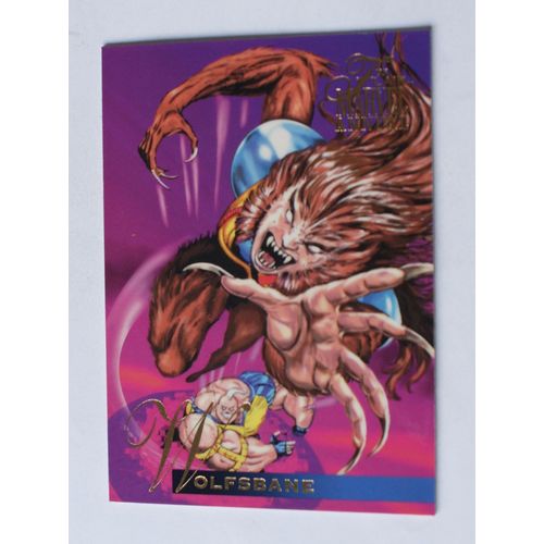 Flair Marvel Annual 1995 Base trading Card # 24 Wolfsbane (A) Fleer