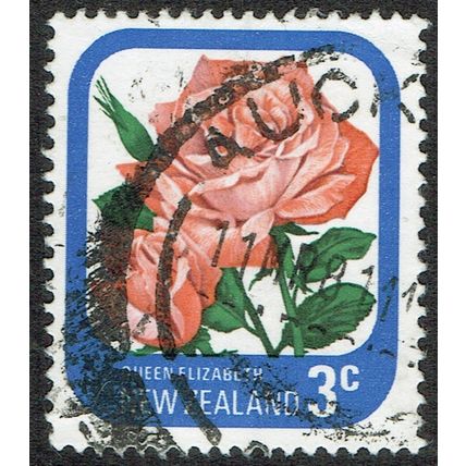 New Zealand 1975 Garden Roses 3c Multicoloured SG1088 GU