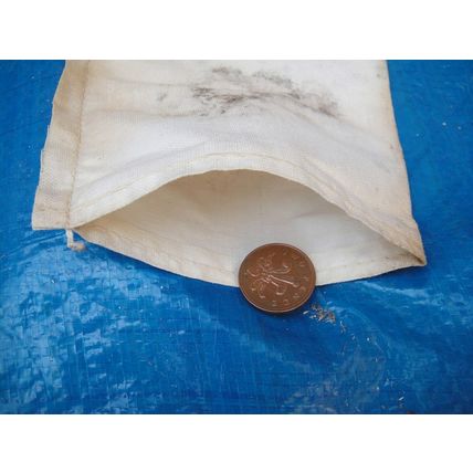 5x NOS Vintage (WW2 ???) Cotton Bags