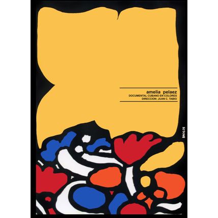 Wall decor home movie Poster.Cuban artist Amelia PELAEZ.Colorful flower art