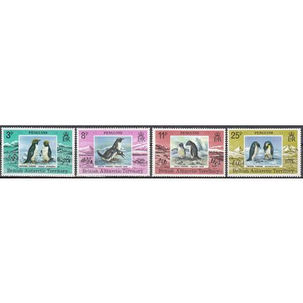 British Antarctic Territory 1979 Michel 74 - 77 Neuf ** Cote (2005) 34.10 Euro