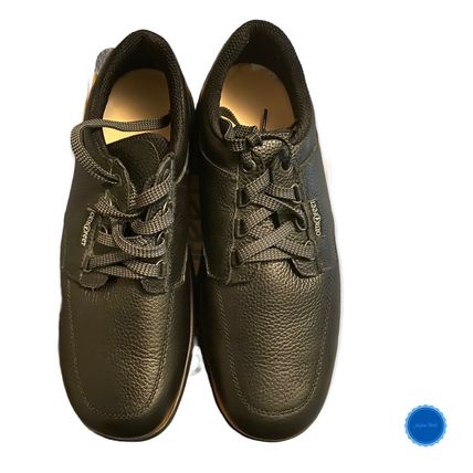 Orthofeet Avery Island Lace Oxford Shoes (Men’s) in Black Leather