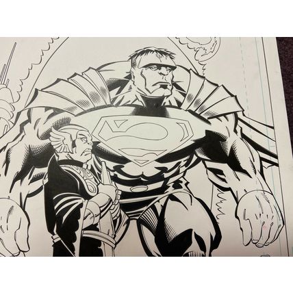 Strange Adventures #6 p21 (2009) McDaniel / Owens (Superman) Bizarro Splash