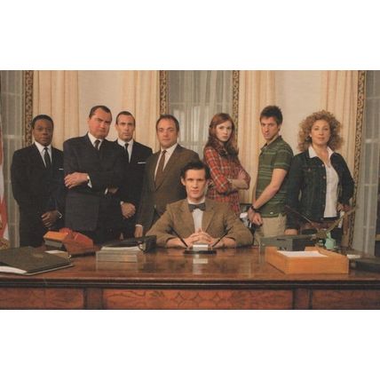 New Scotland Yard Police Undercover Agent Dr Who Advertising Postcard