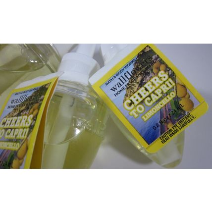 3 bulbs Bath & Body Works Wallflower Refill Bulb limoncello Cheers To Capri