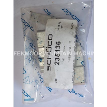 Schuco 235136 Tee cleat assembly architectural systems