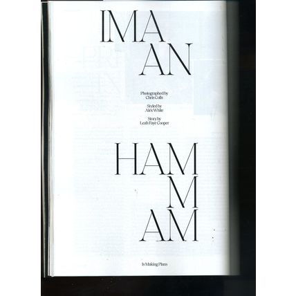 Elle Magazine August 2023 Fashions Next Wave IMAAN HAMMAM Cover LIVVY DUNN NEW