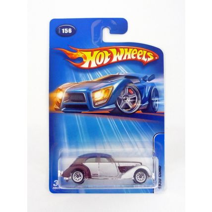 Hot Wheels 1936 Cord #156 Silver Die-Cast Car 2005