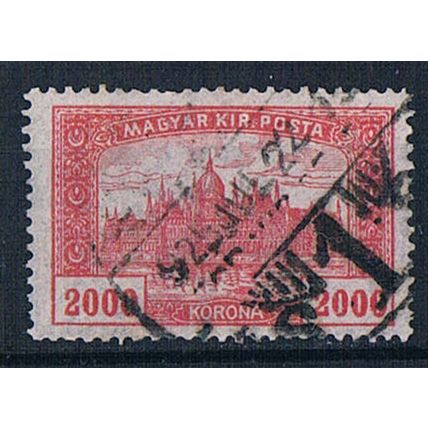 Hungary 1920 SG448 hu15 Parliament Building 2000k Used Stamp