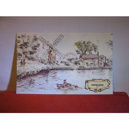 HUNSETT MILL, STALHAM, NORFOLK BROADS unused postcard by Colourmaster =