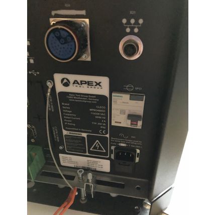 NEW CLECO mPRO400GC TOUCHSCREEN NUTRUNNER CONTROLLER APEX TOOL 250 VA,AL