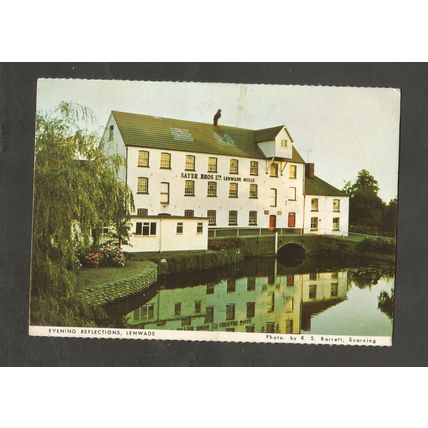 Postcard Norfolk Great Witchingham Lenwade Mill