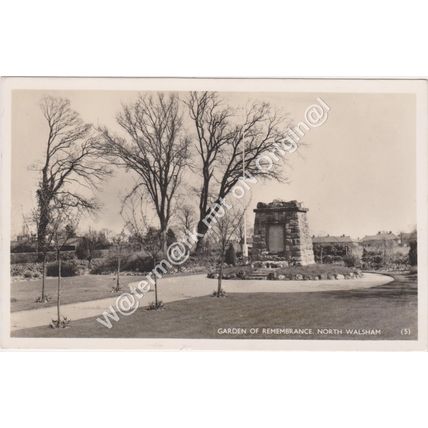 RP Garden of Remembrance North Walsham Norfolk 1958
