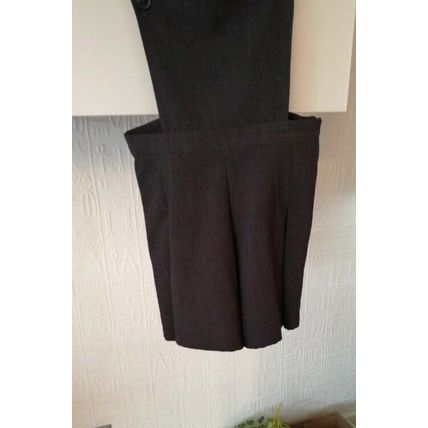 Girls School Grey Pinafore Shorts Jumpsuit Dress Age 6 By Tu BNWOT