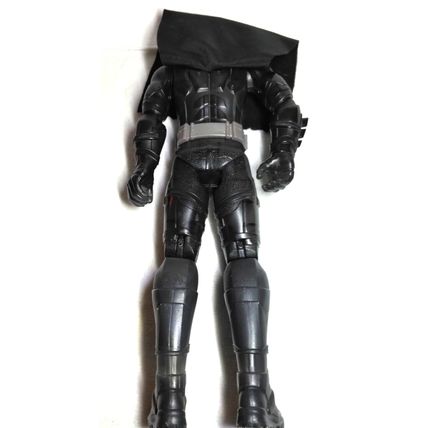 DC Comics Batman 12" Action Figure Black Suit & Cape Mattel 2016 FGG85 Poseable