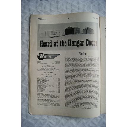 1960 Aeromodeller Magazine - May
