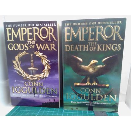 5 Conn Iggulden PBs Field of Swords Gates Rome /Gods War /Lords Bow /Death Kings
