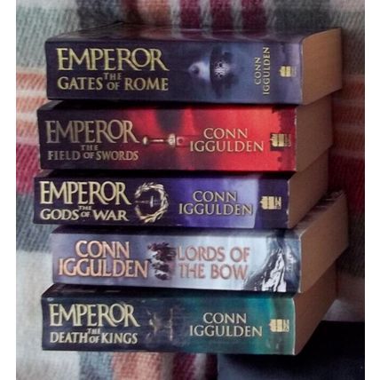 5 Conn Iggulden PBs Field of Swords Gates Rome /Gods War /Lords Bow /Death Kings