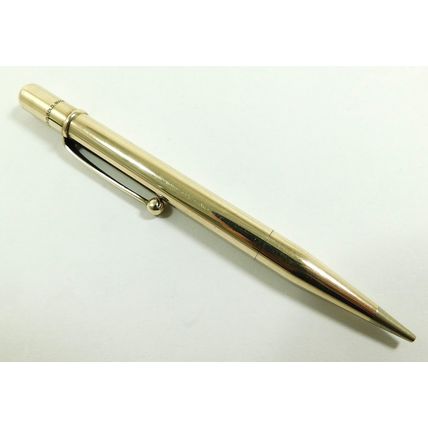 Vintage Rolled Gold Propelling Pencil Working Made In England c1930