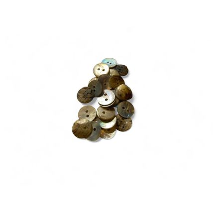 12mm Silver Shell Buttons Mother Of Pearl Crafts Baby Knitting Sewing
