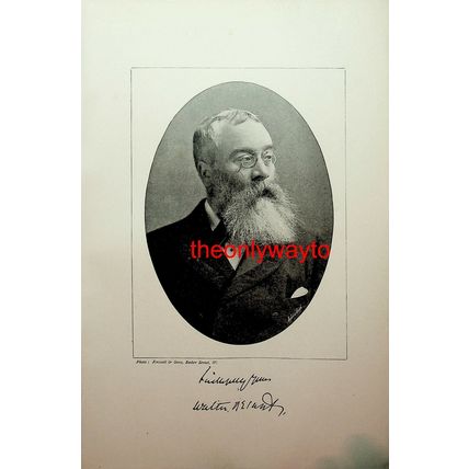 Walter Besant, Author, Book Illustration (Print), 1895