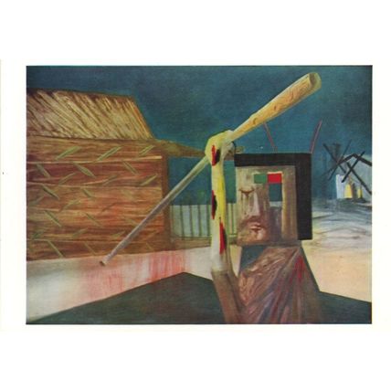 Sidney Nolan Glenrowan Tate Gallery Rare Painting Postcard