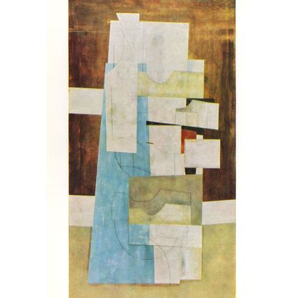 Ben Nicholson Argolis Cambridge Collection Painting Postcard