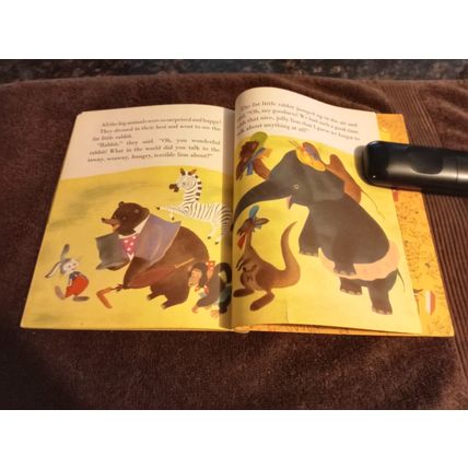Little Golden Book Tawny Scrawny Lion A Edition By Kathryn Jackson FN- 5.5 1952