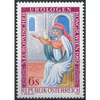 Urology Congress, Vienna - Austria 1982 - NM H - MiNr 1702