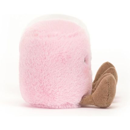 Jellycat Amuseables Pink and White Marshmallows Stuffed Toy, 3.5 Inches | Food P