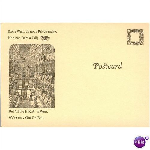 USA Postcard 1977 - The Equal Rights Amendment - Helaine Victoria Press