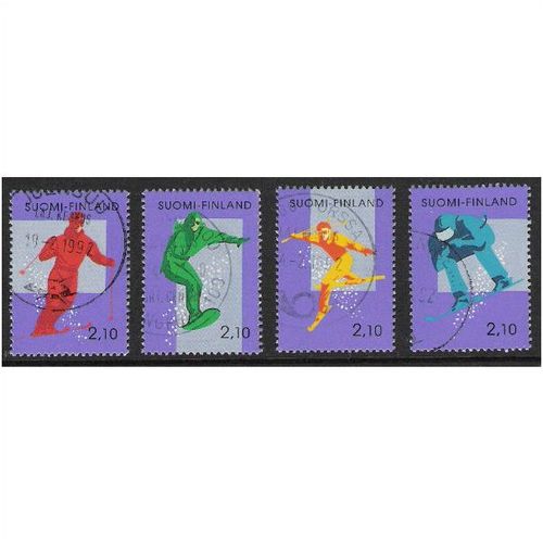 Mi 1152/5: Youth Hobbies: Alpine Skiing.
