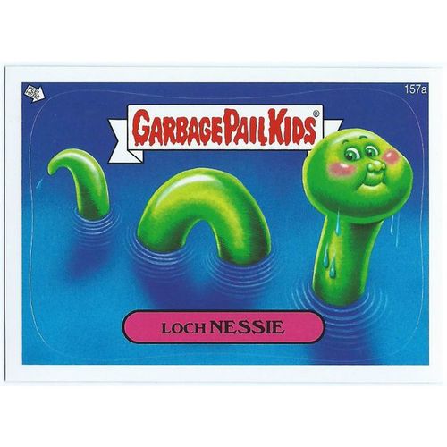 2013 Garbage Pail Kids Series 3 - #157a - Loch Nessie
