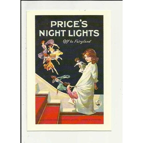 A Mumbles Railway Publishing Postcard MRP/31 PRICE'S NIGHT LIGHTS