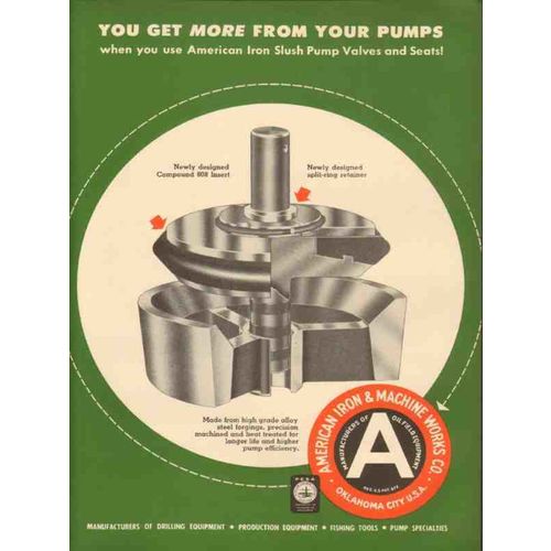 american iron machine works 1953 more from your pumps vintage ad