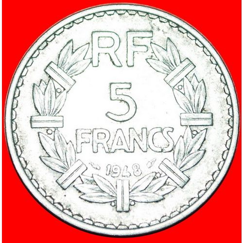 CLOSED 9: FRANCE ★ 5 FRANCS 1948 RARITY! LOW START ★ NO RESERVE!