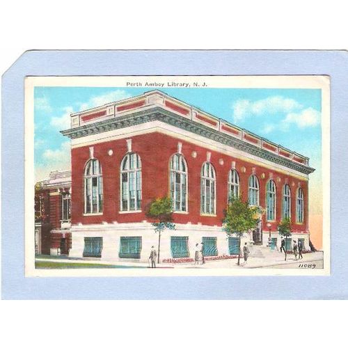 New Jersey Perth Amboy Library~1482